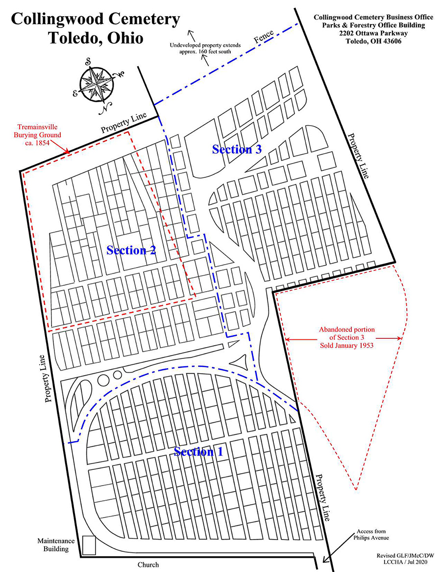 Collingwood map image